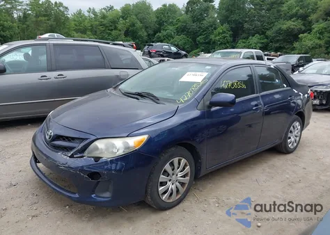 2012 Toyota Corolla S/Le z USA, uszkodzony, nr VIN 2T1BU4EE6CC885906